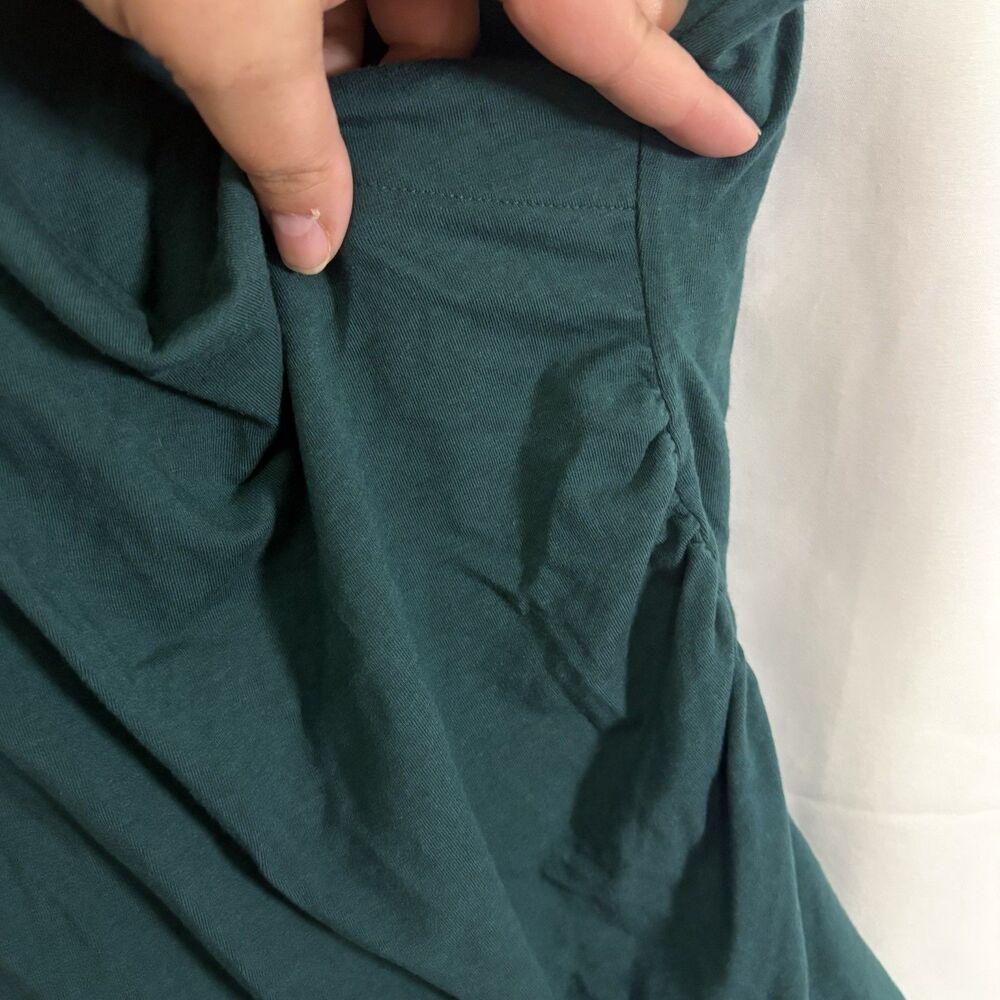 Soft Surroundings Alyssa Knit Tank Top 3X Dark Green Sleeveless Modal Blend - Picture 4 of 5